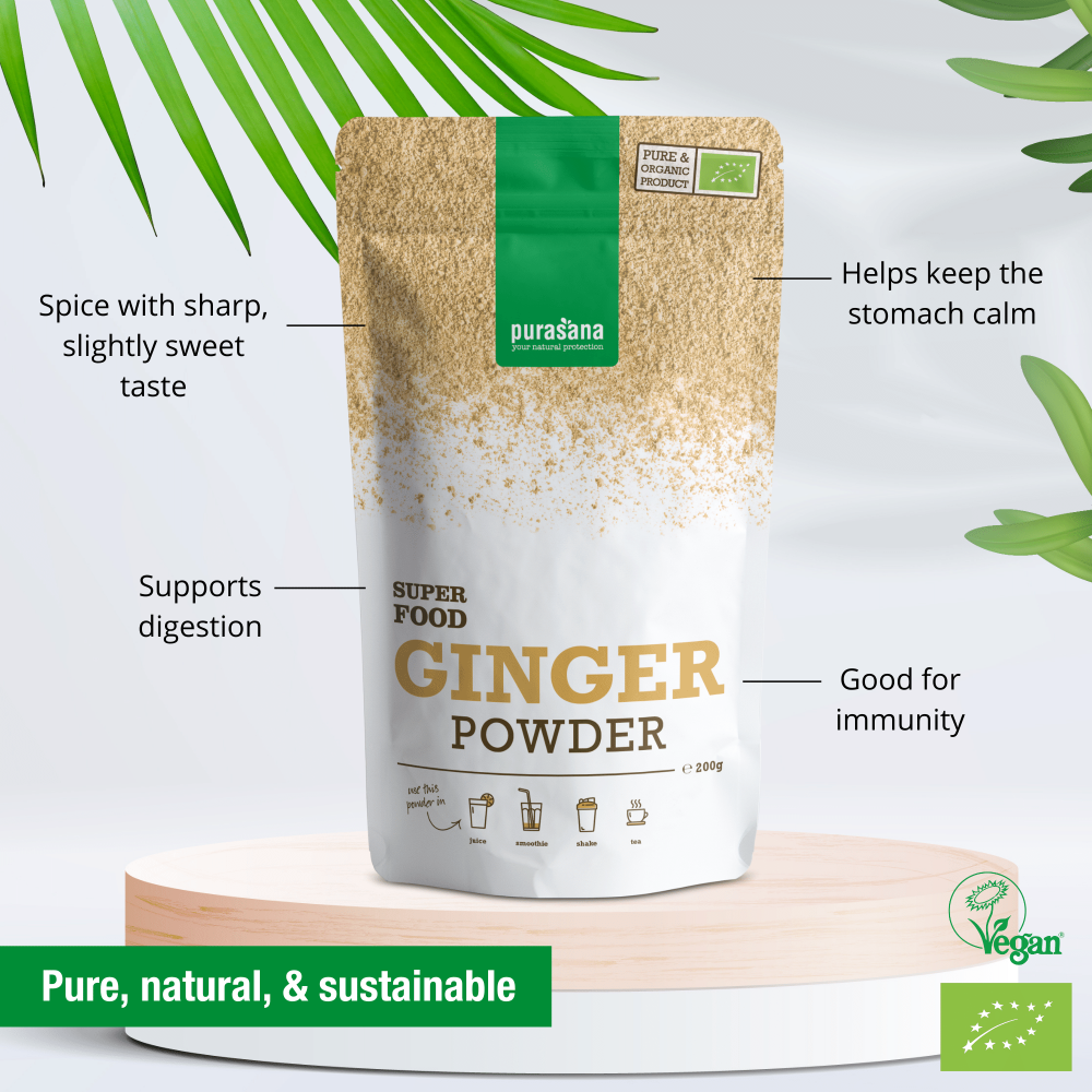 Ginger powder 200 g BIO