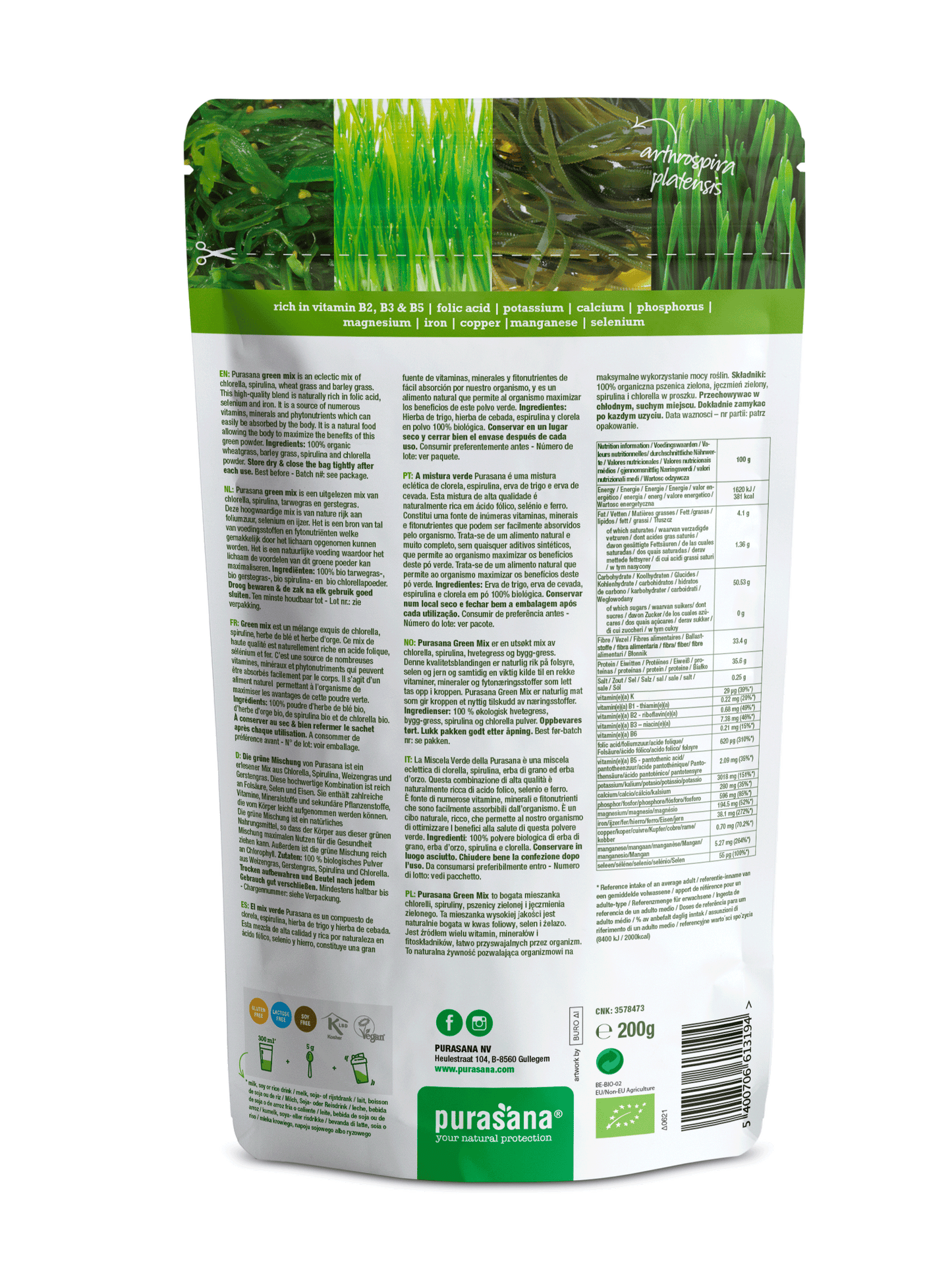 Green Mix Powder