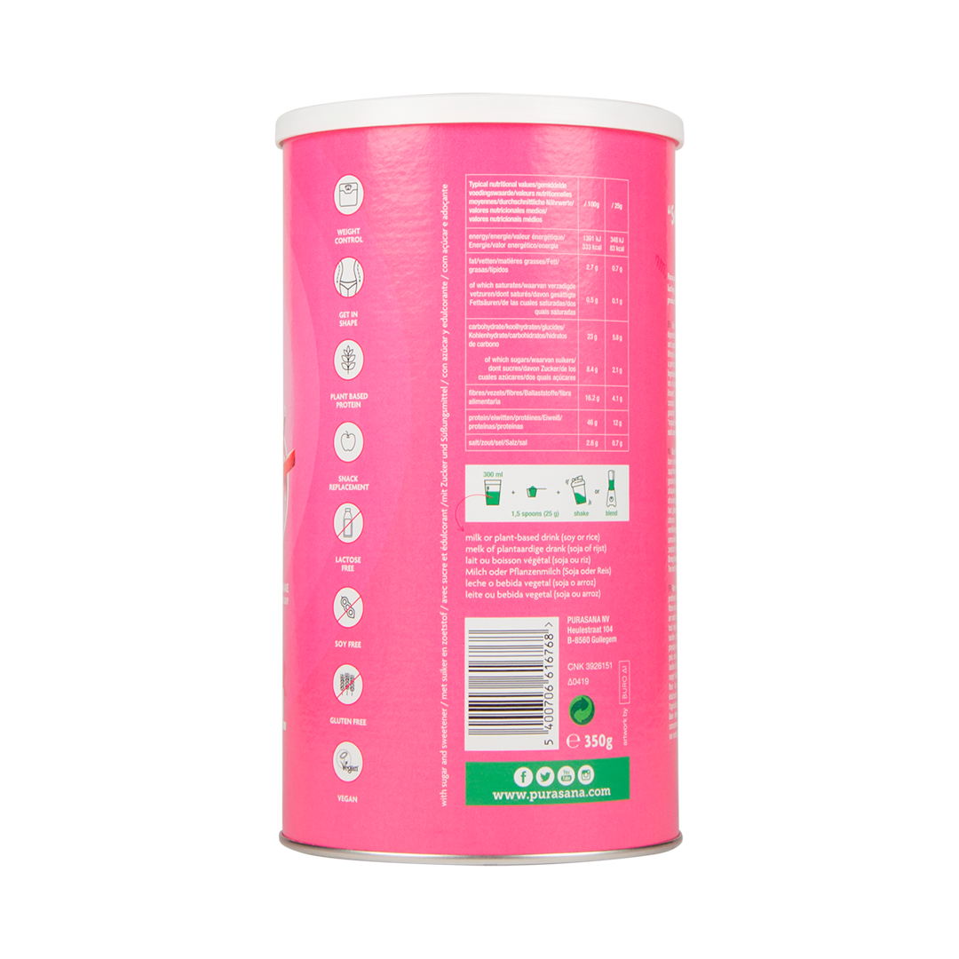 Shape & Control Protein Strawberry Raspberry