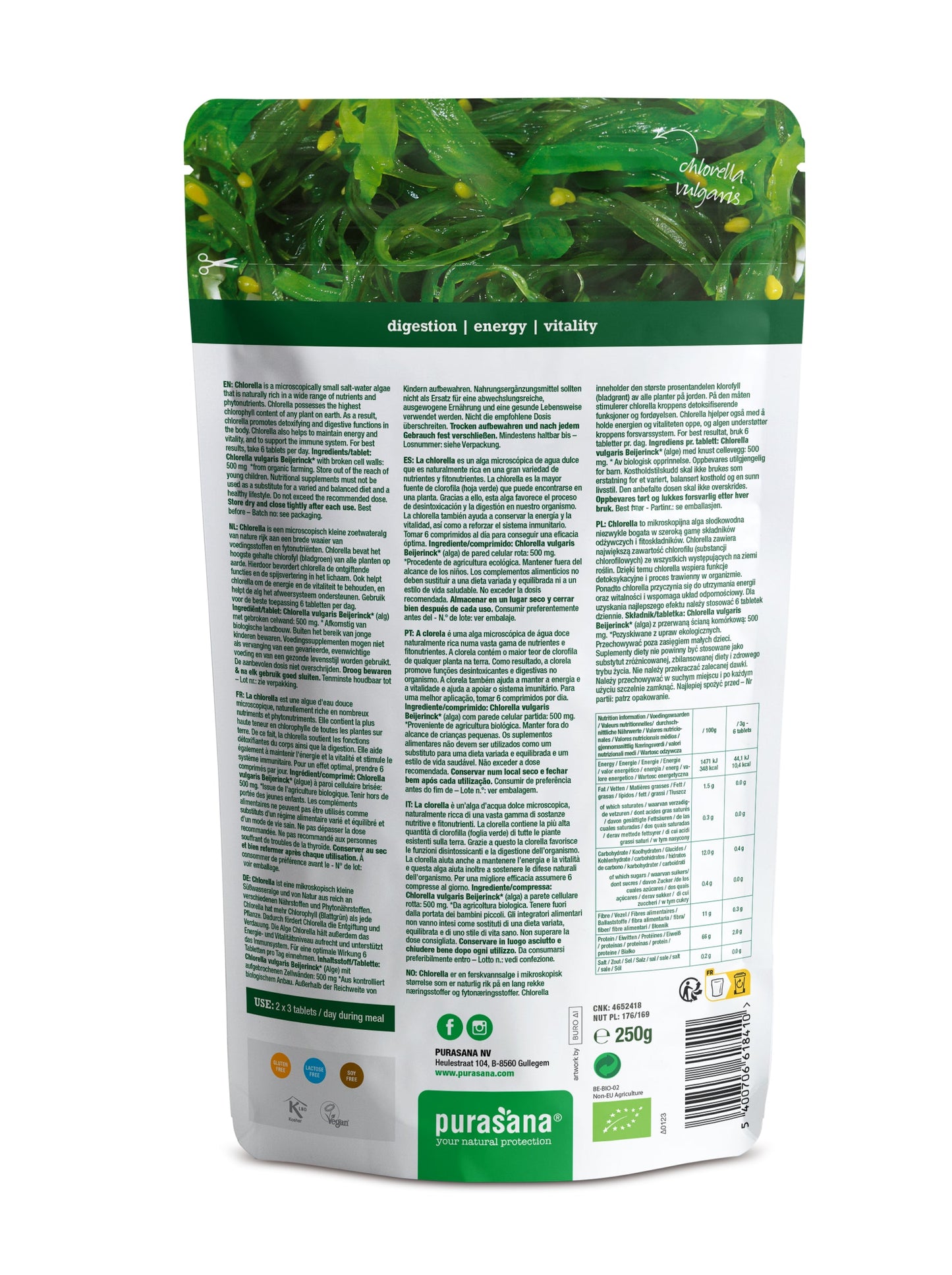Chlorella Tablets (500)