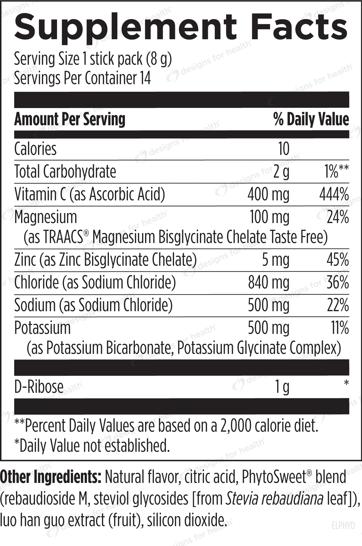 ElectroPure™ Hydration Stick Packs