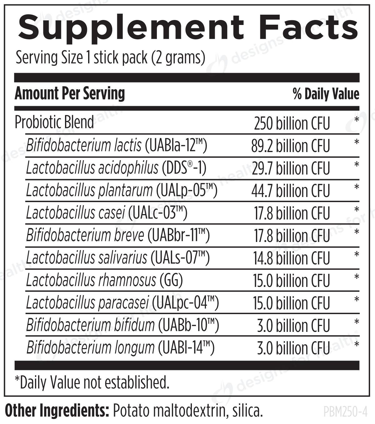 ProbioMed™ 250 Stick Packs