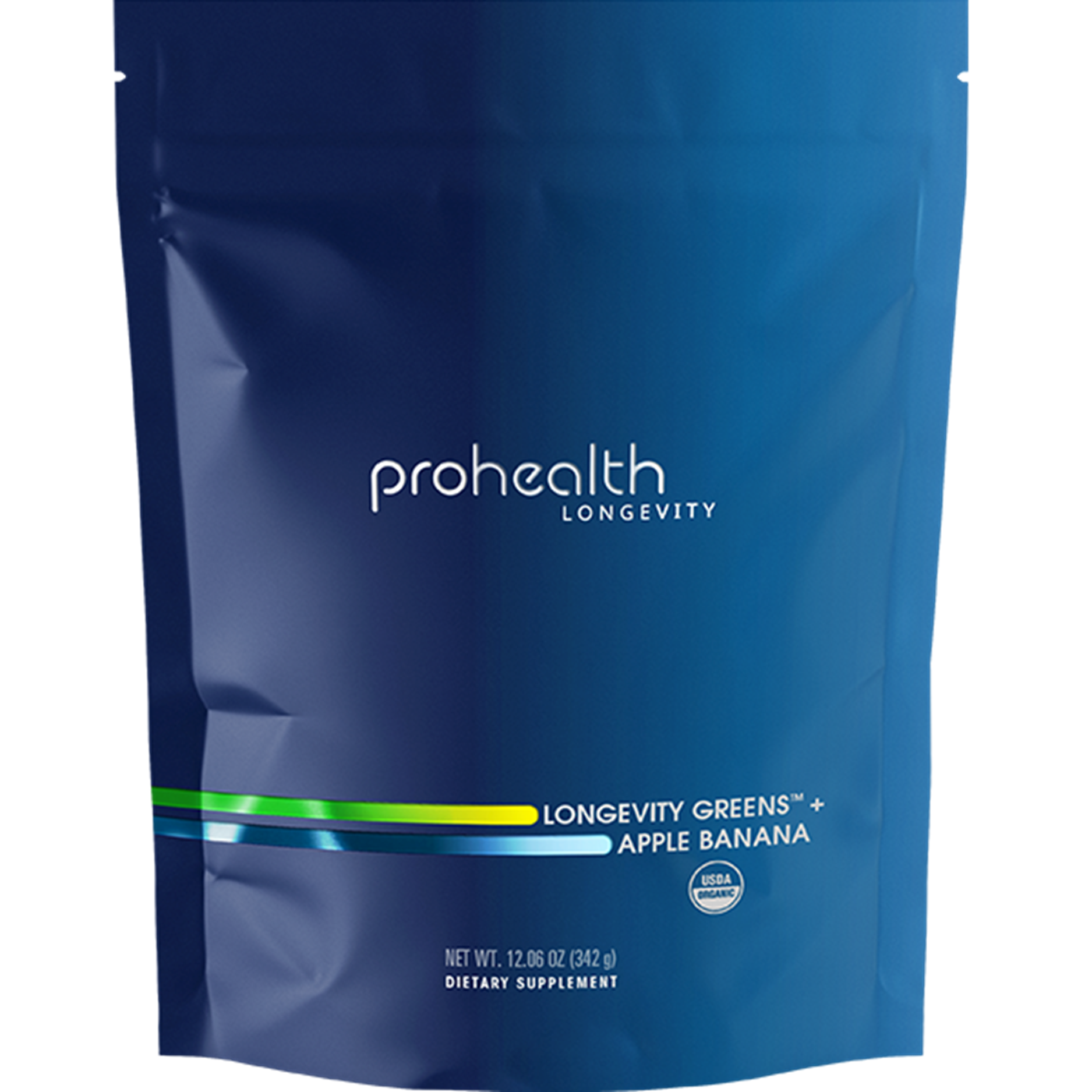 Longevity Greens™ Powder - Apple Banana Flavor - 342 grams