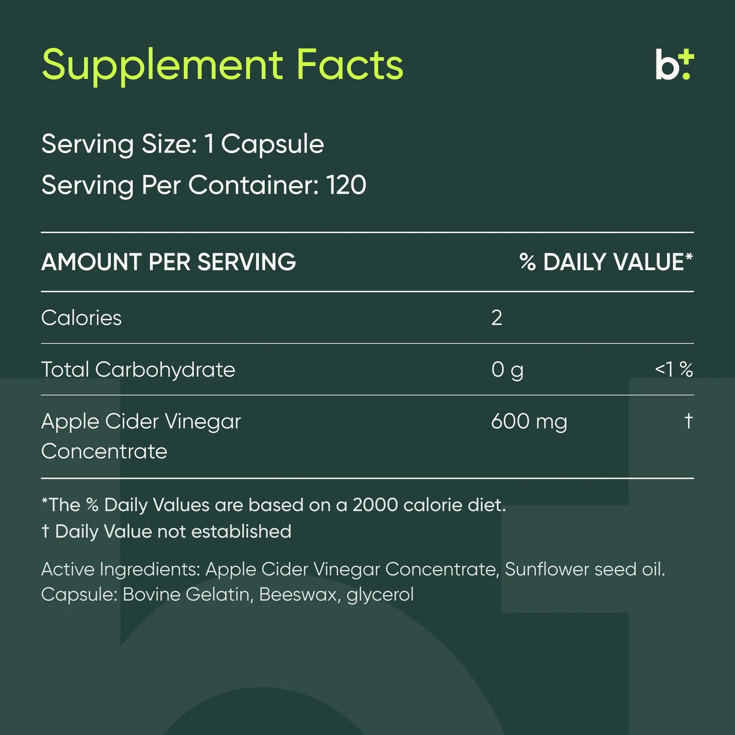 Apple Cider Vinegar Capsules