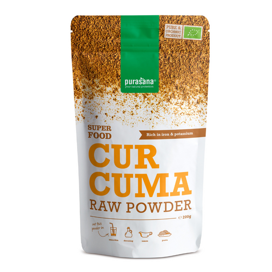 Curcuma raw powder 200 g BIO - B. Health
