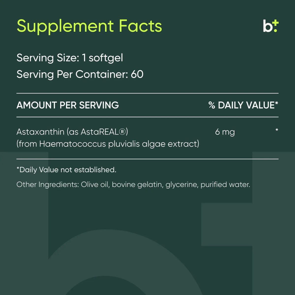 Astaxanthin - Design Health - B. Health Shop