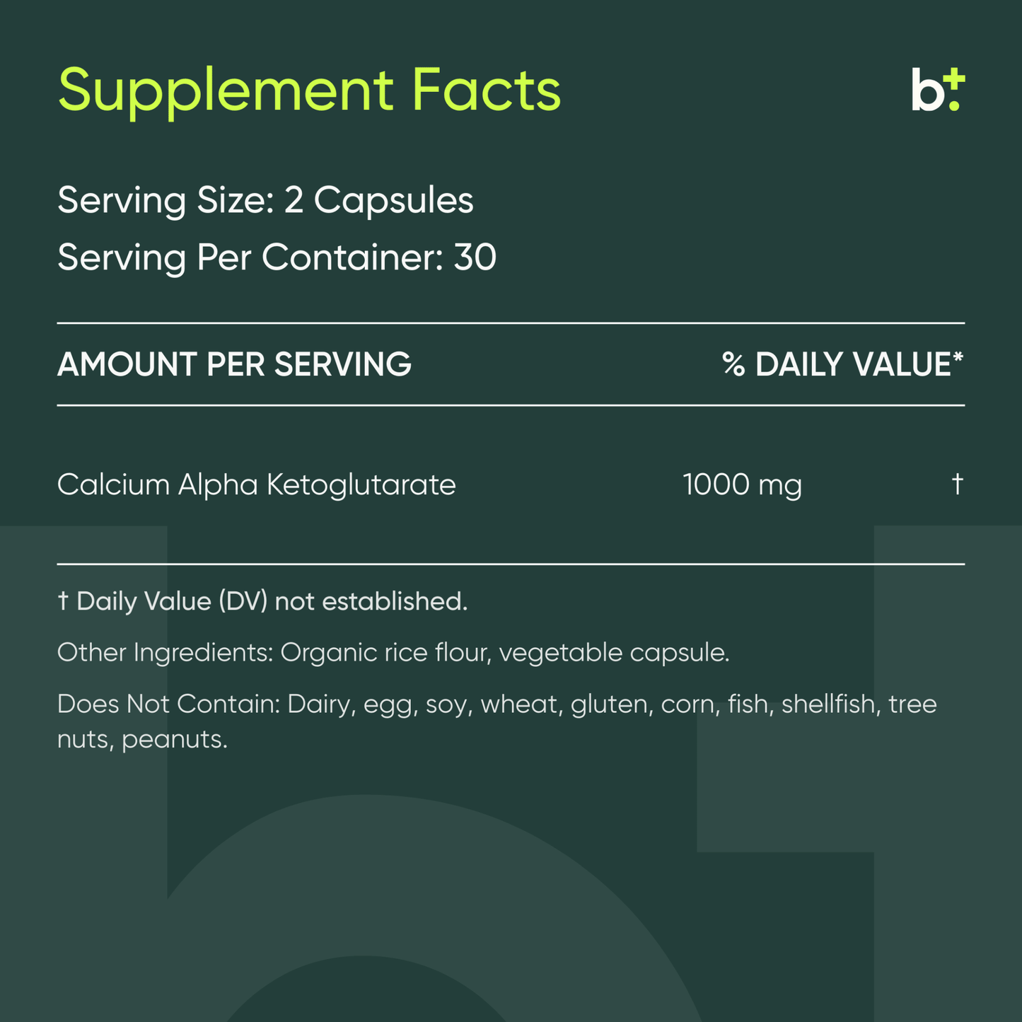 Calcium AKG Longevity - ProHealth - B. Health Shop