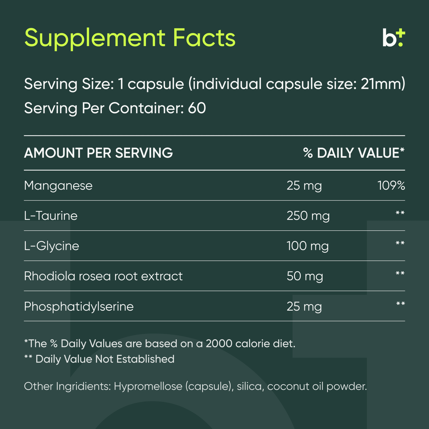 Calm - BodyBio - B. Health Shop