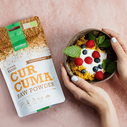 Curcuma raw powder 200 g BIO - B. Health