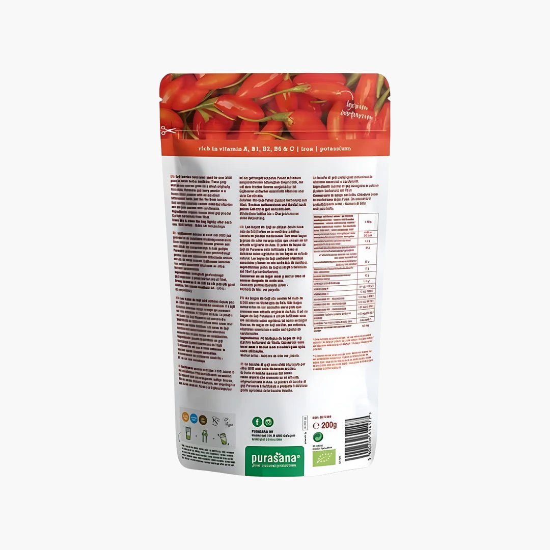Goji Berry Powder - purasana - B. Health Shop