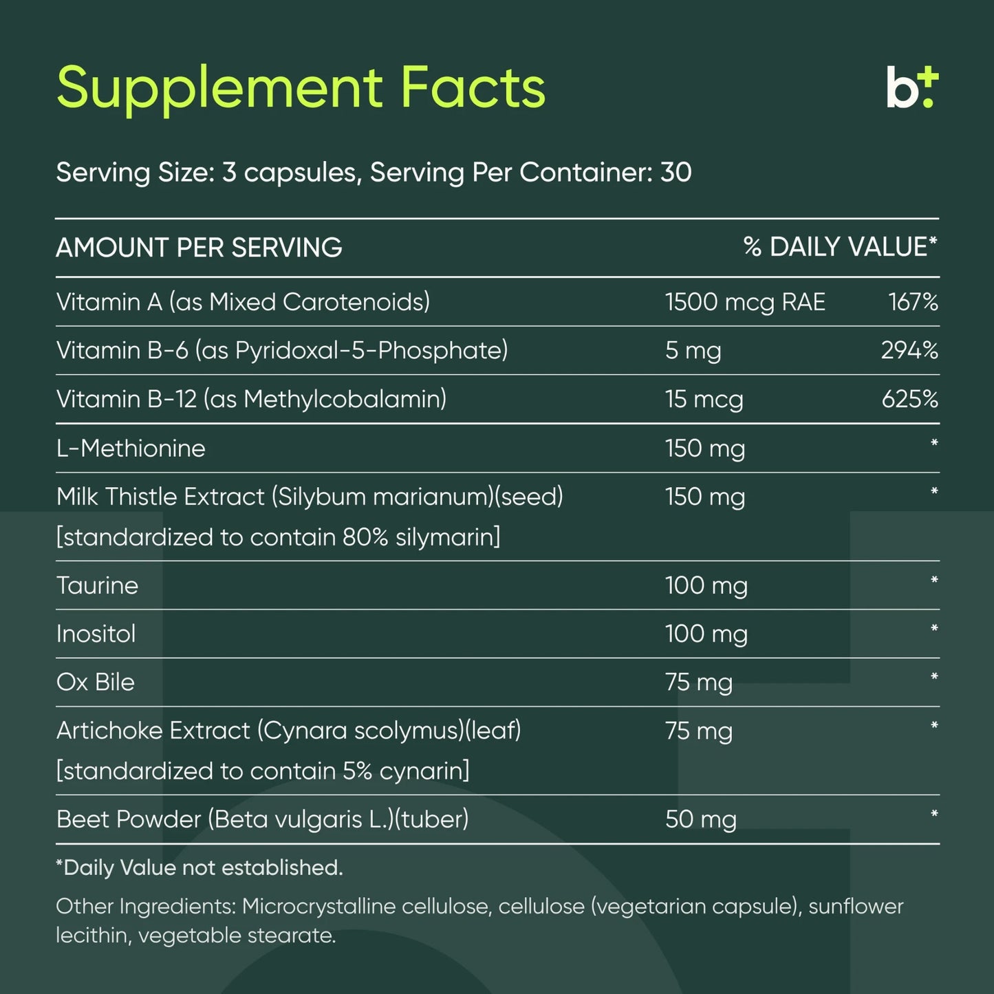 LV - GB Complex™ 90 capsules - Design Health - B. Health Shop