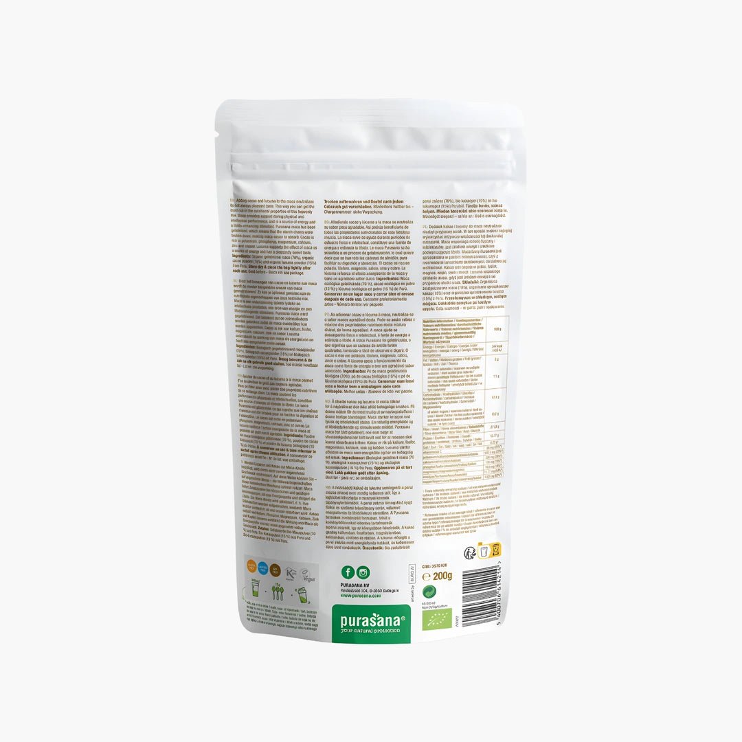 Maca Cacao Lucuma Mix - purasana - B. Health Shop