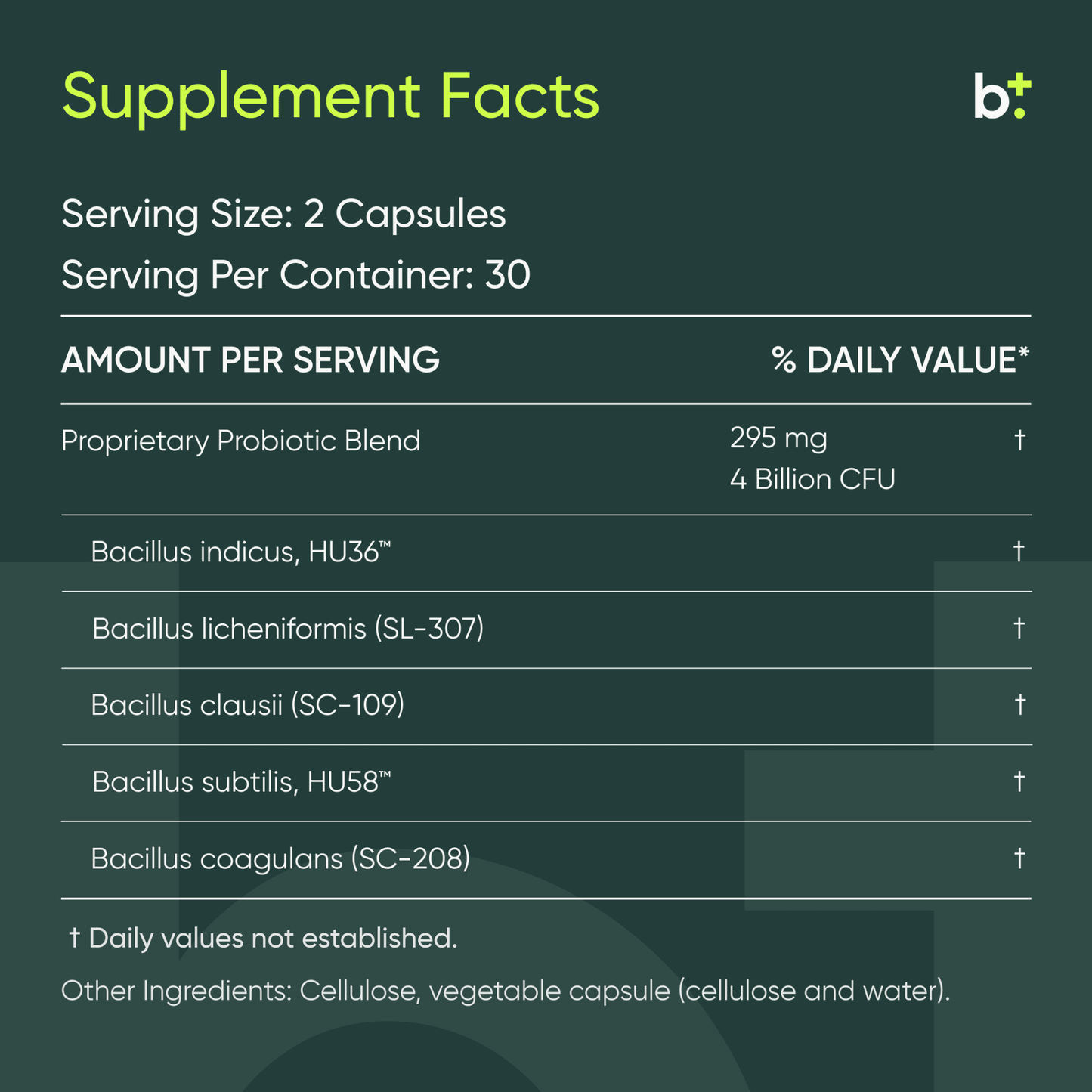 MegaSporeBiotic® - MICROBIOME LABS - B. Health Shop