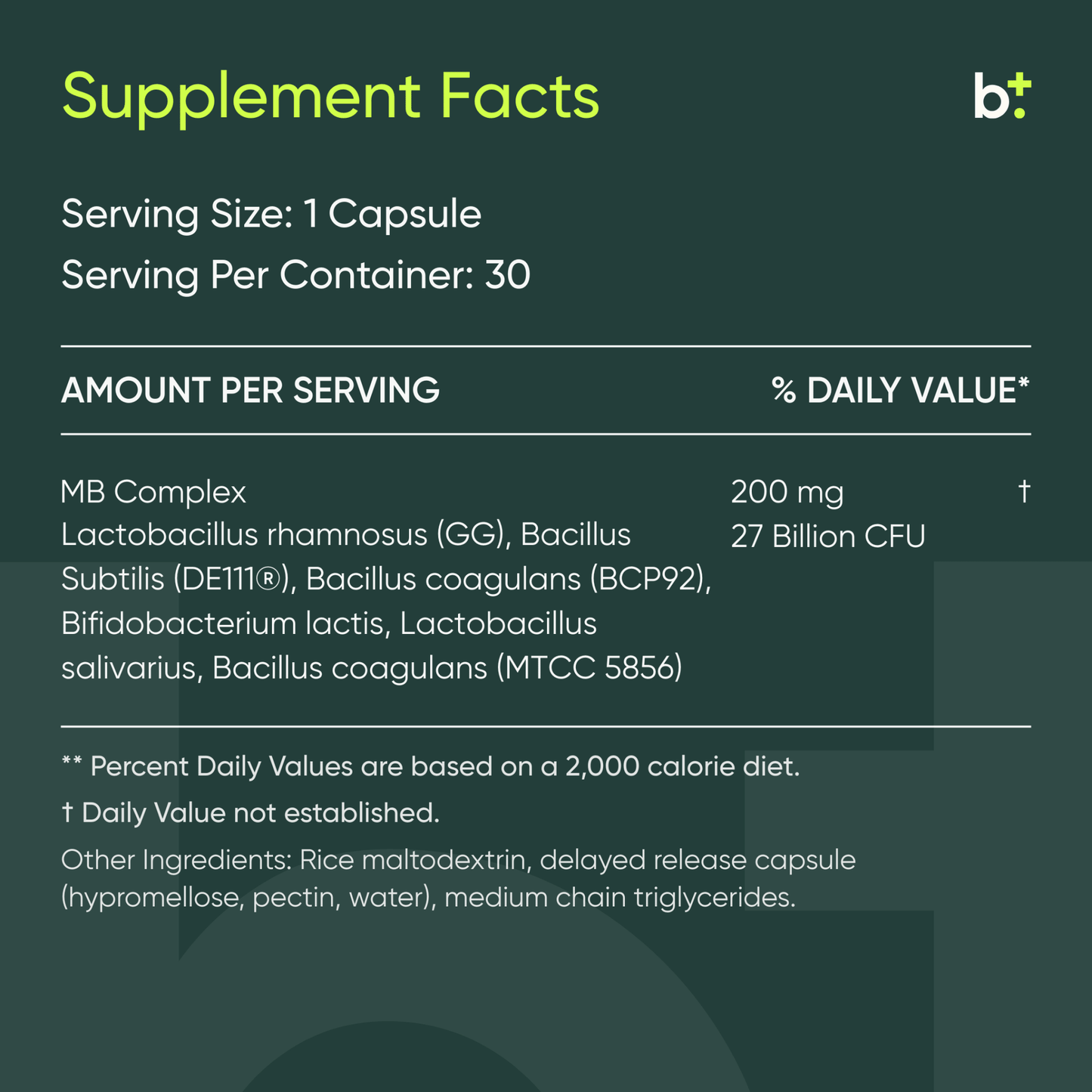 Multi - Biome™ - Researched Nutritionals - B. Health Shop
