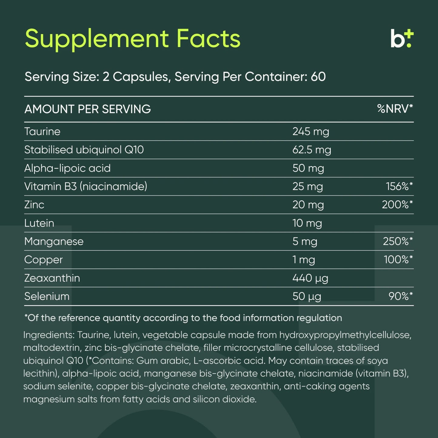 OcuMit Eye Support - mse MitoMed - B. Health Shop