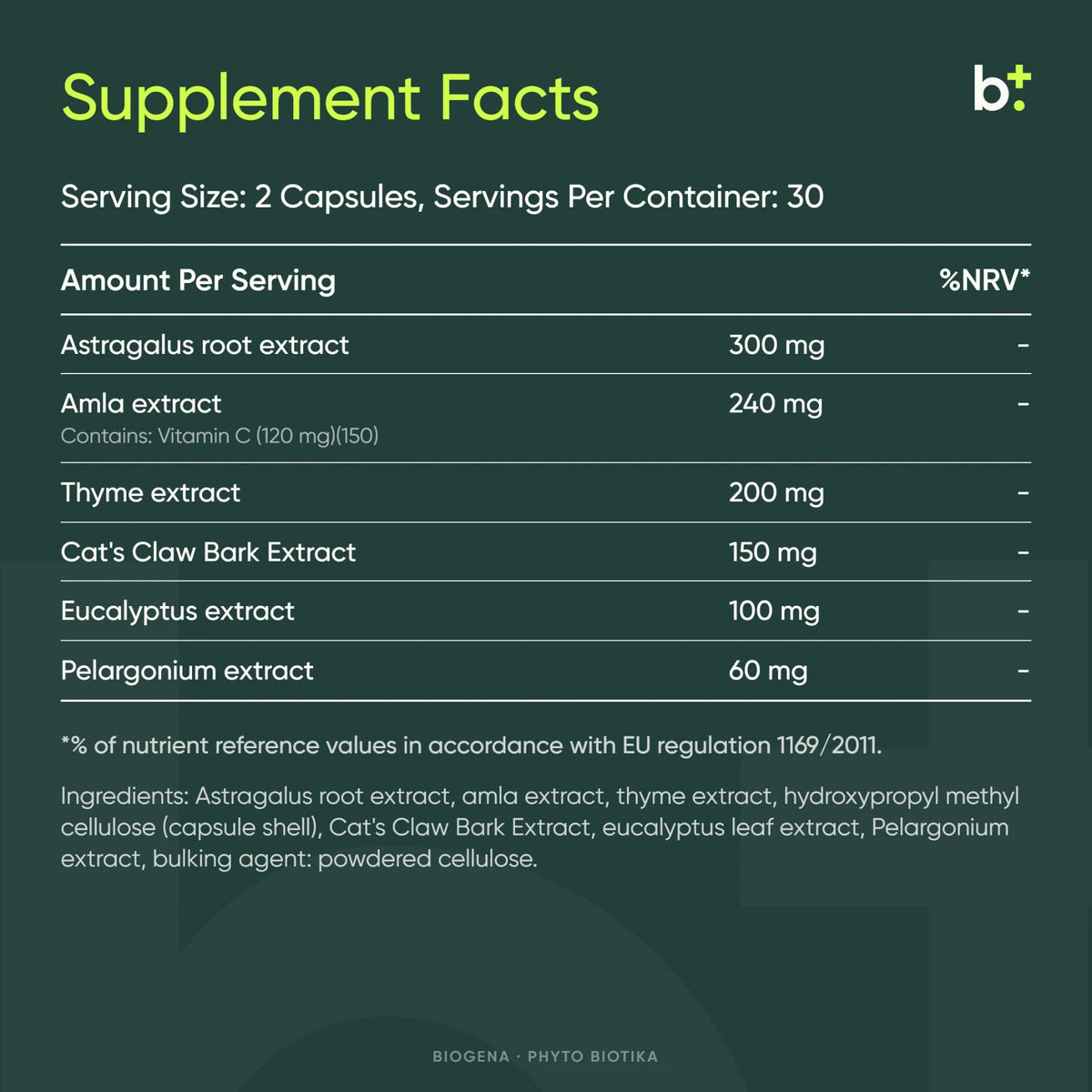 Phyto Biotika - BIOGENA - B. Health Shop