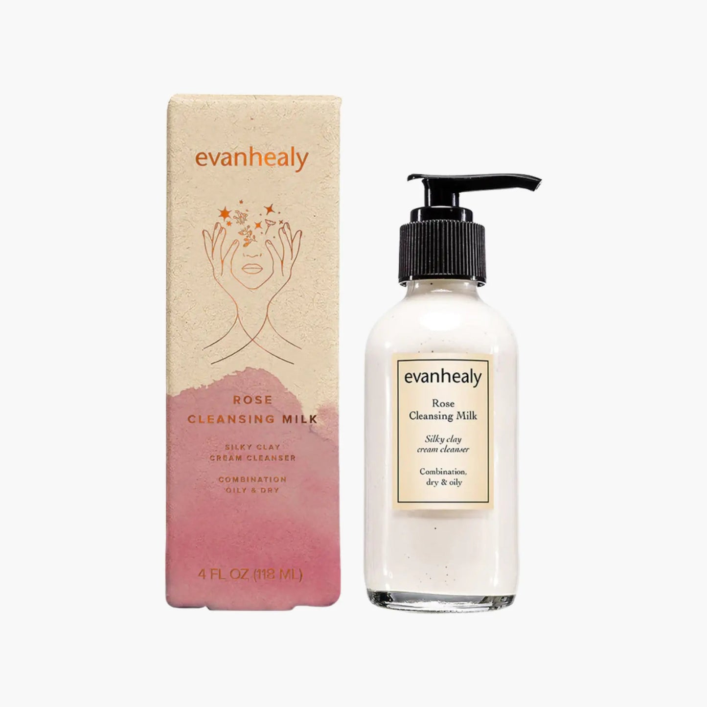 Rose Cleansing Milk - evanhealy - B. Health Shop