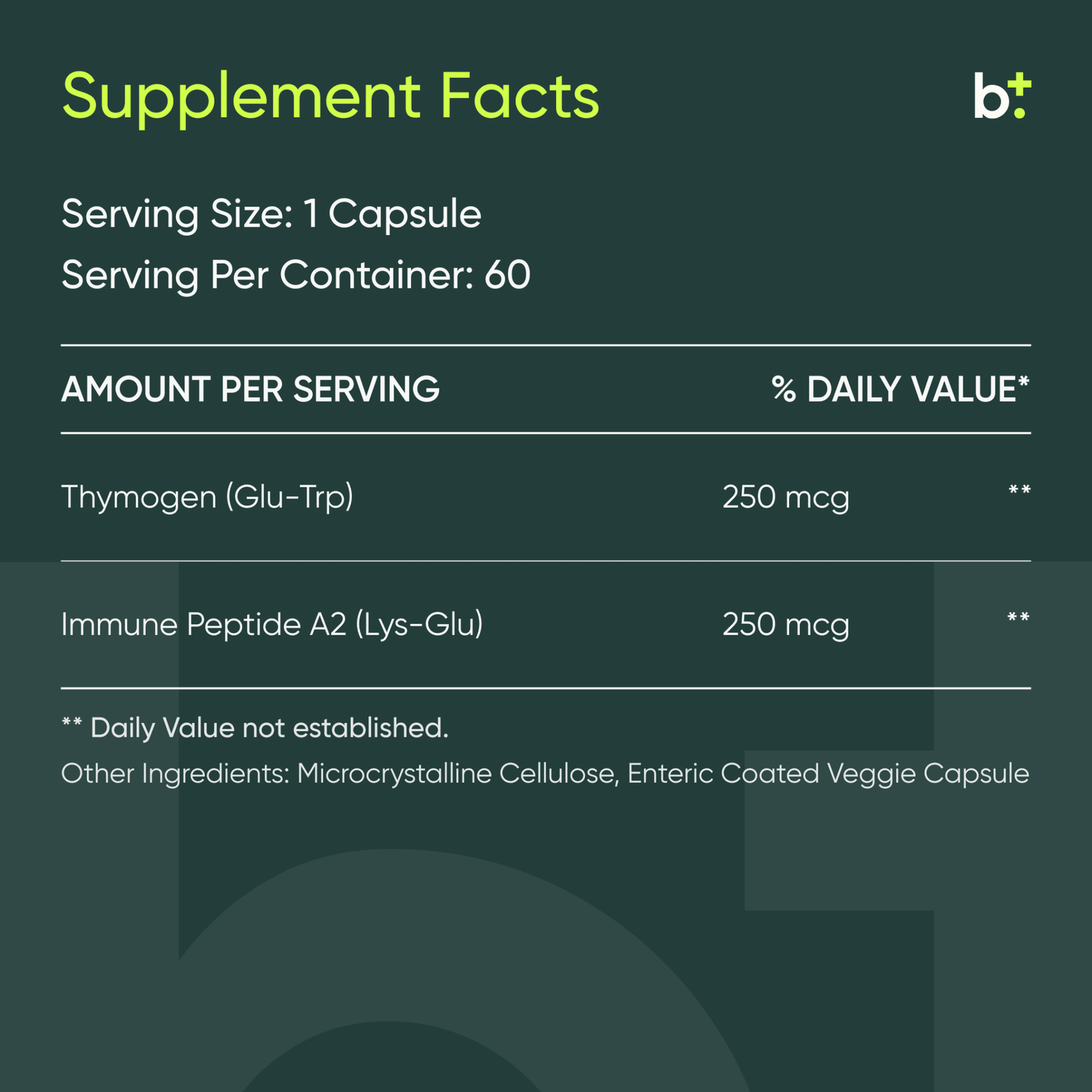 Thymogen Alpha - 1™ - Integrative Peptides - B. Health Shop