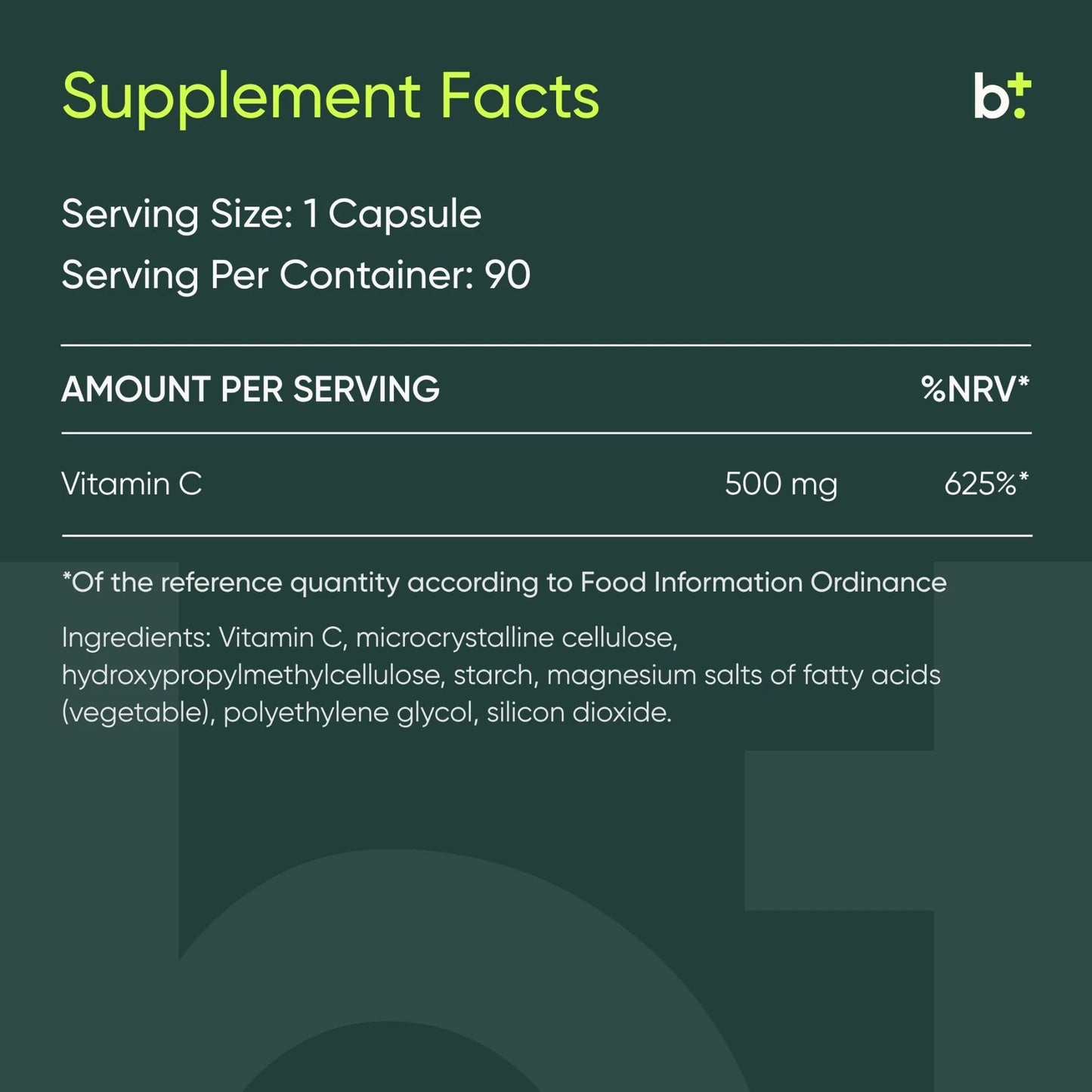 Vitamin C mse Matrix - mse MitoMed - B. Health Shop