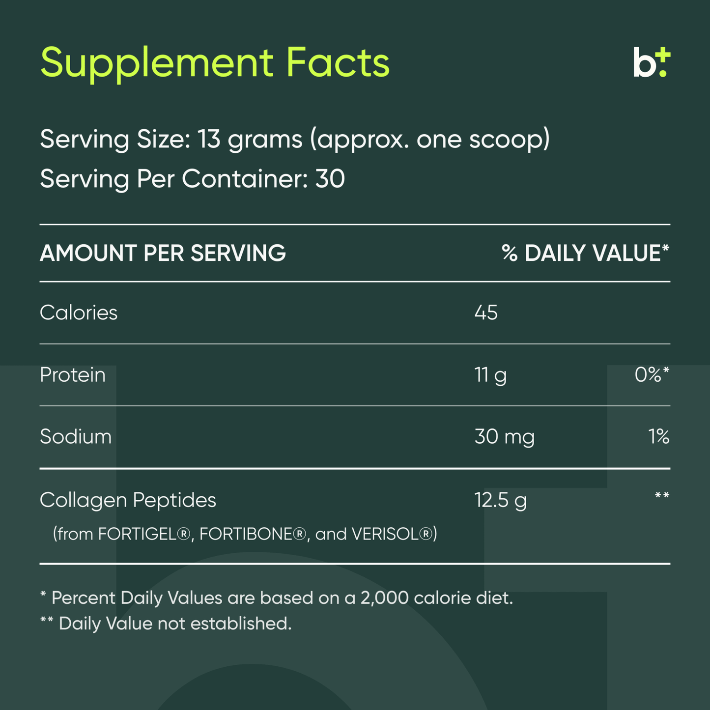 Whole Body Collagen® - Design Health - B. Health Shop