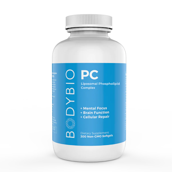 BodyBio PC (Phosphatidylcholine) Softgels