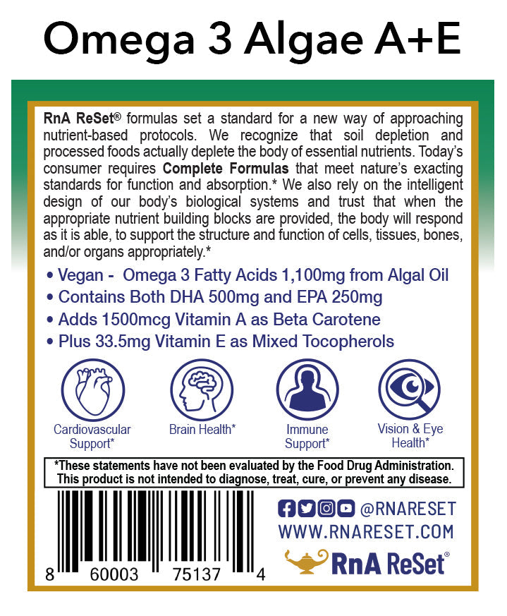 Omega 3 Algae A+E®