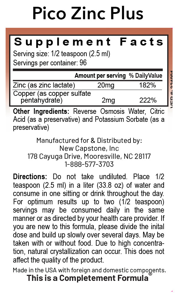 Pico Zinc Plus™