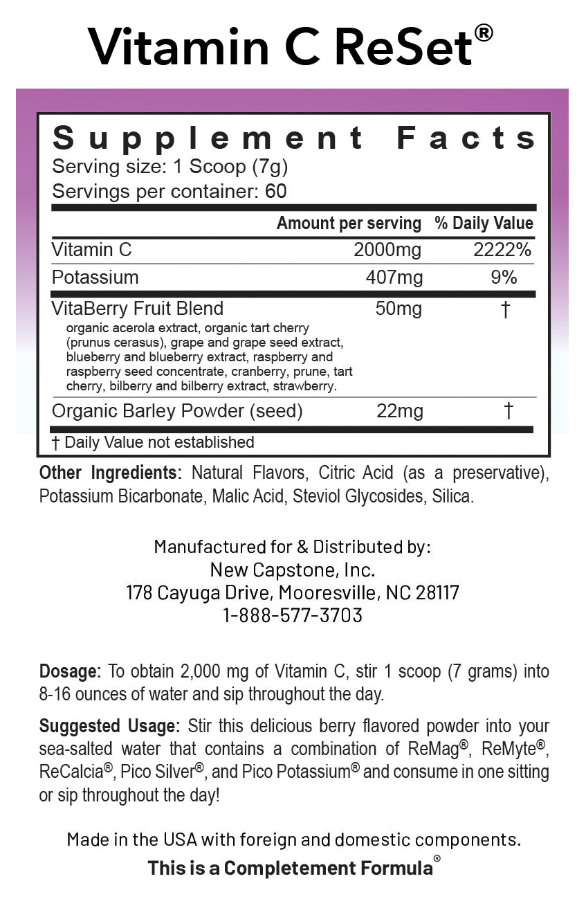 Vitamin C ReSet® Powder