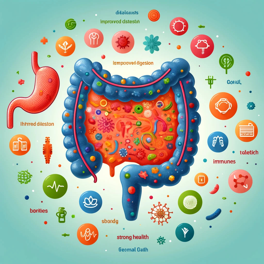 What is the benefits of a healthy gut microbiome?