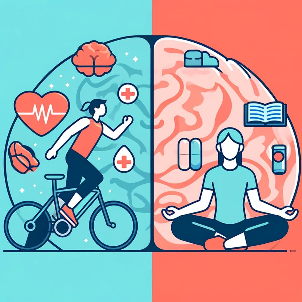 The difference between physical and mental health