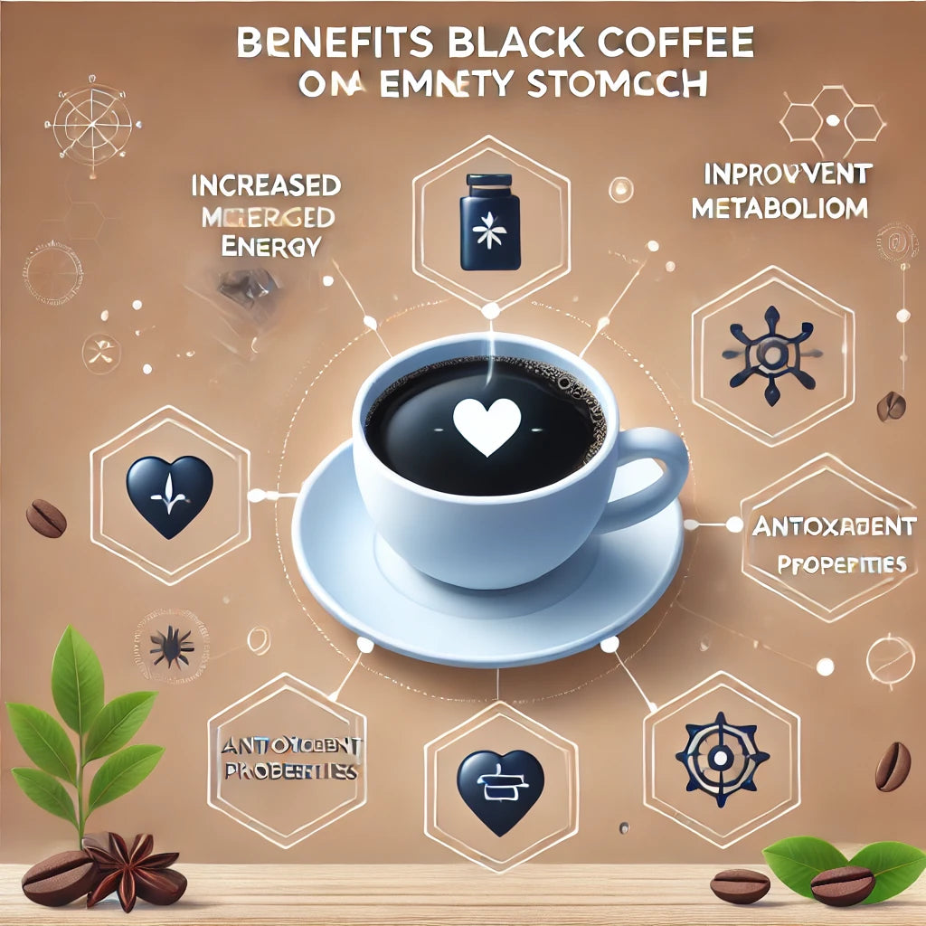 Benefits of black coffee in empty stomach