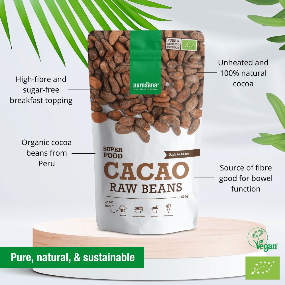 Cacao beans 200 g BIO