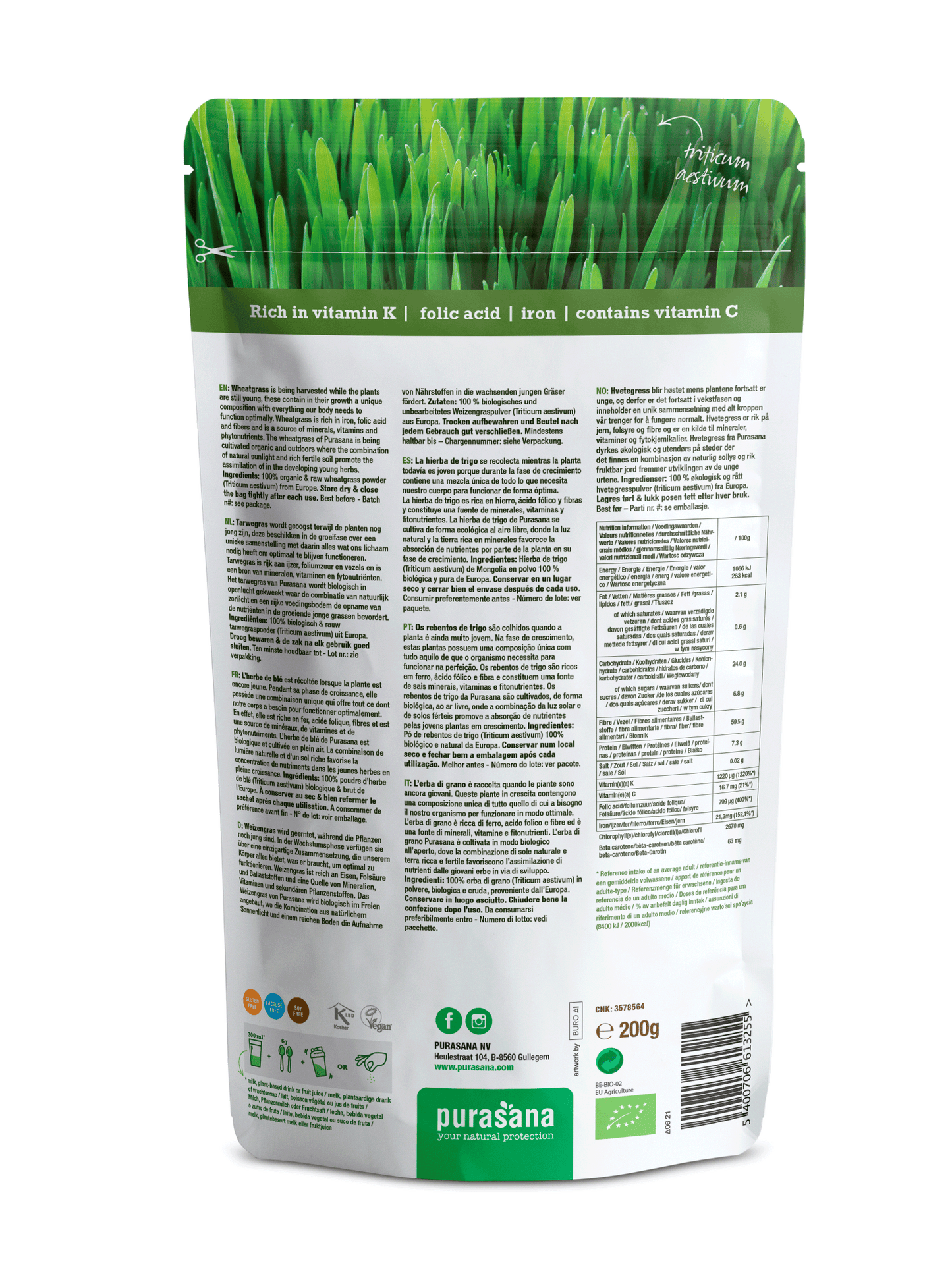 Wheatgrass Powder