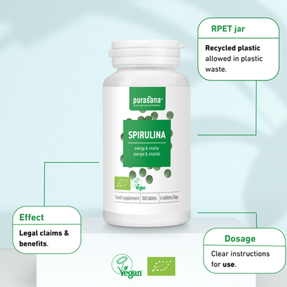 Spirulina Tablets (360)