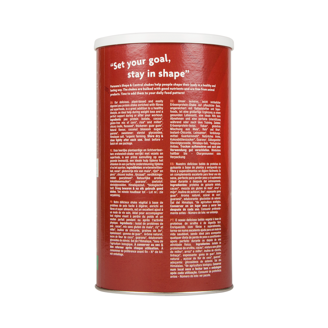 Shape & Control chocolate shake Veg. prot. 49% 350 g