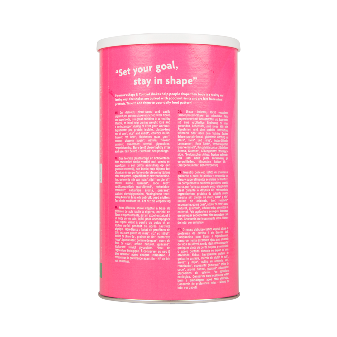 Shape & Control Protein Strawberry Raspberry