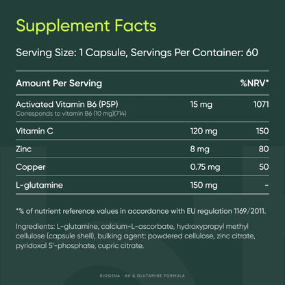 AH & Glutamine Formula