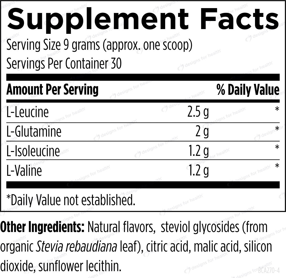 BCAA Powder with Glutamine