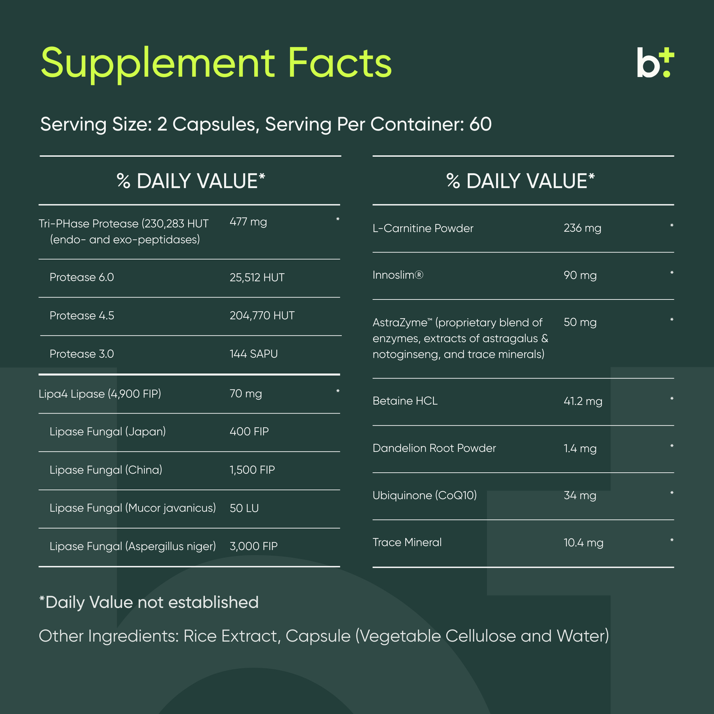 kApex Keto Digestive Enzymes