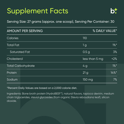 Grass-Fed Beef Protein