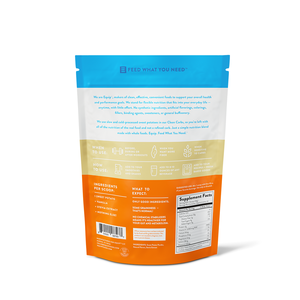 Clean Carbs Sweet Potato Powder