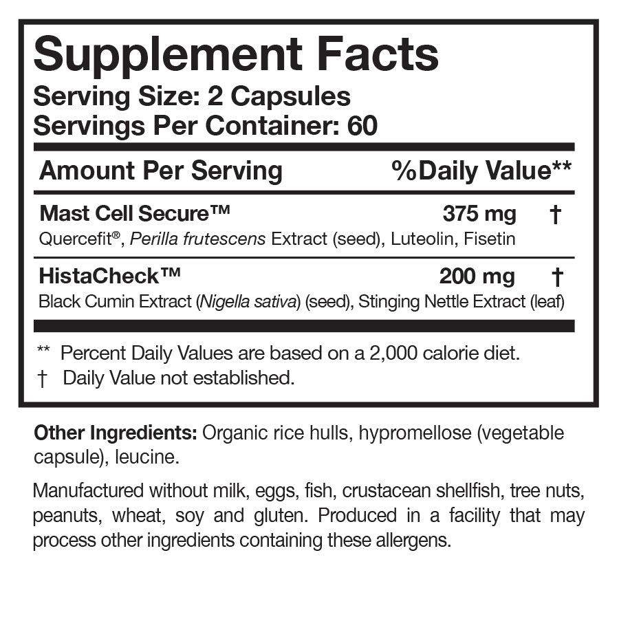 HistaQuel®: Comprehensive Mast Cell Supporter