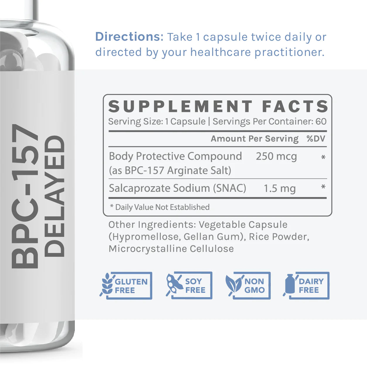 BPC-157 Delayed™ (250 MCG)