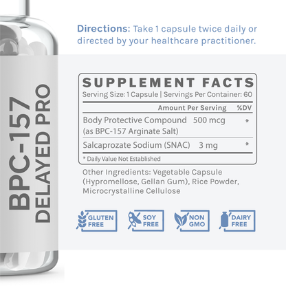 BPC-157 Delayed Pro™ (500 MCG)
