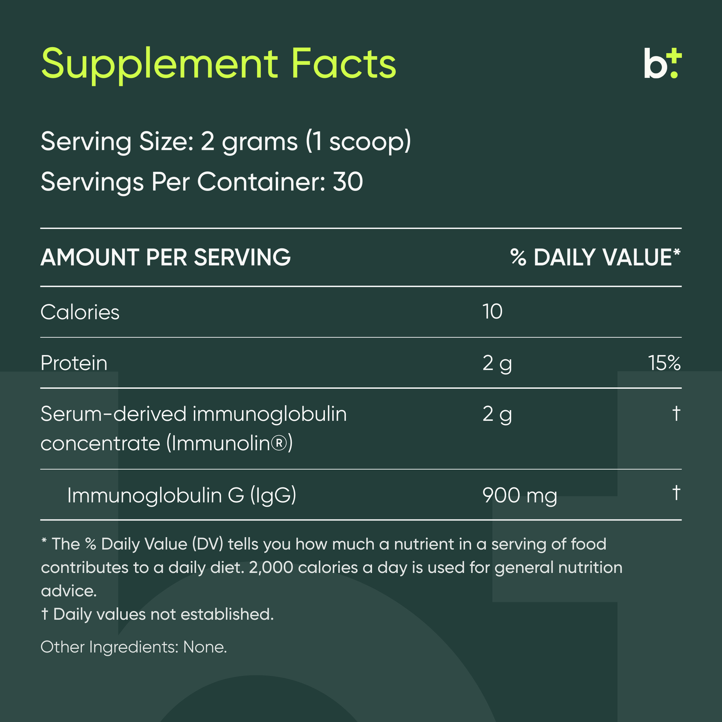 MegaIgG2000™ Powder