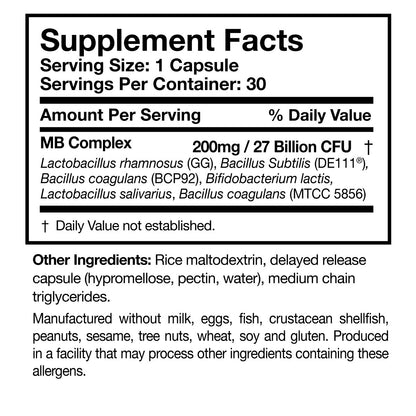 Multi-Biome™: Multi-Source probiotic tablets