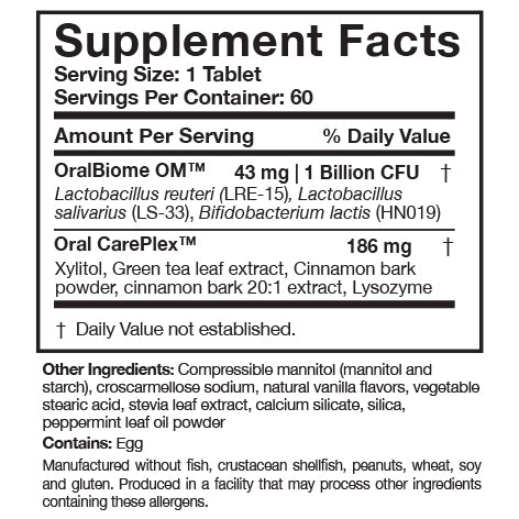 Researched Nutritionals: OraMax™ 