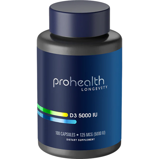 Vitamin D3 5,000 IU (100 Capsules)