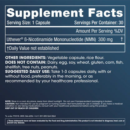 NMN Pro™ 300 Enhanced Absorption