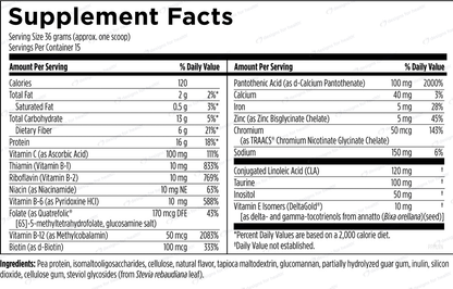 Plant Protein Meal Vanilla Powder